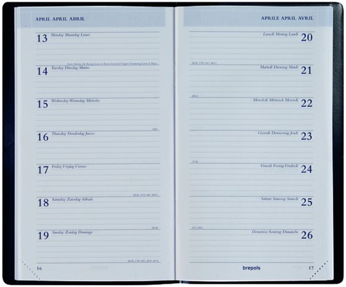 Agenda 2027 Brepols Breplan Seta 7dagen/1pagina assorti-2