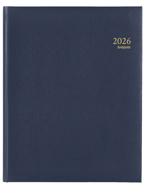 Agenda 2026 Brepols Concorde Lima 7dagen/2pagina&apos;s blauw afbeelding