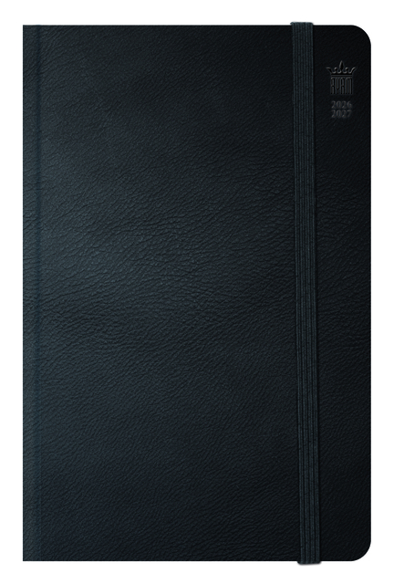 Schoolagenda 2026-2027 18mnd Ryam Studie 7dagen/2pagina's zwart afbeelding