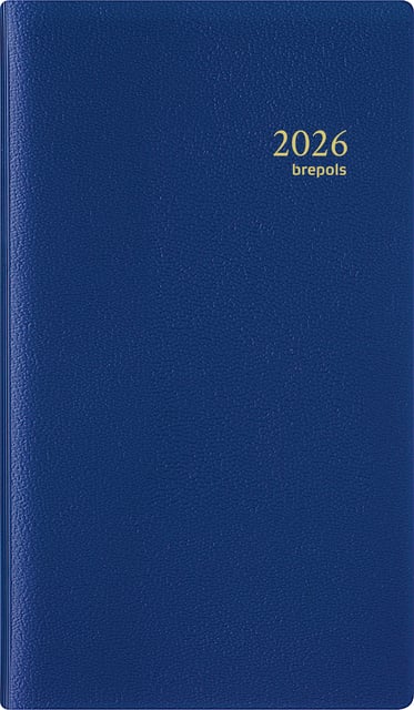Agenda 2026 Brepols Plan-O-Rama Genova 1maand/2pagina&apos;s assorti afbeelding