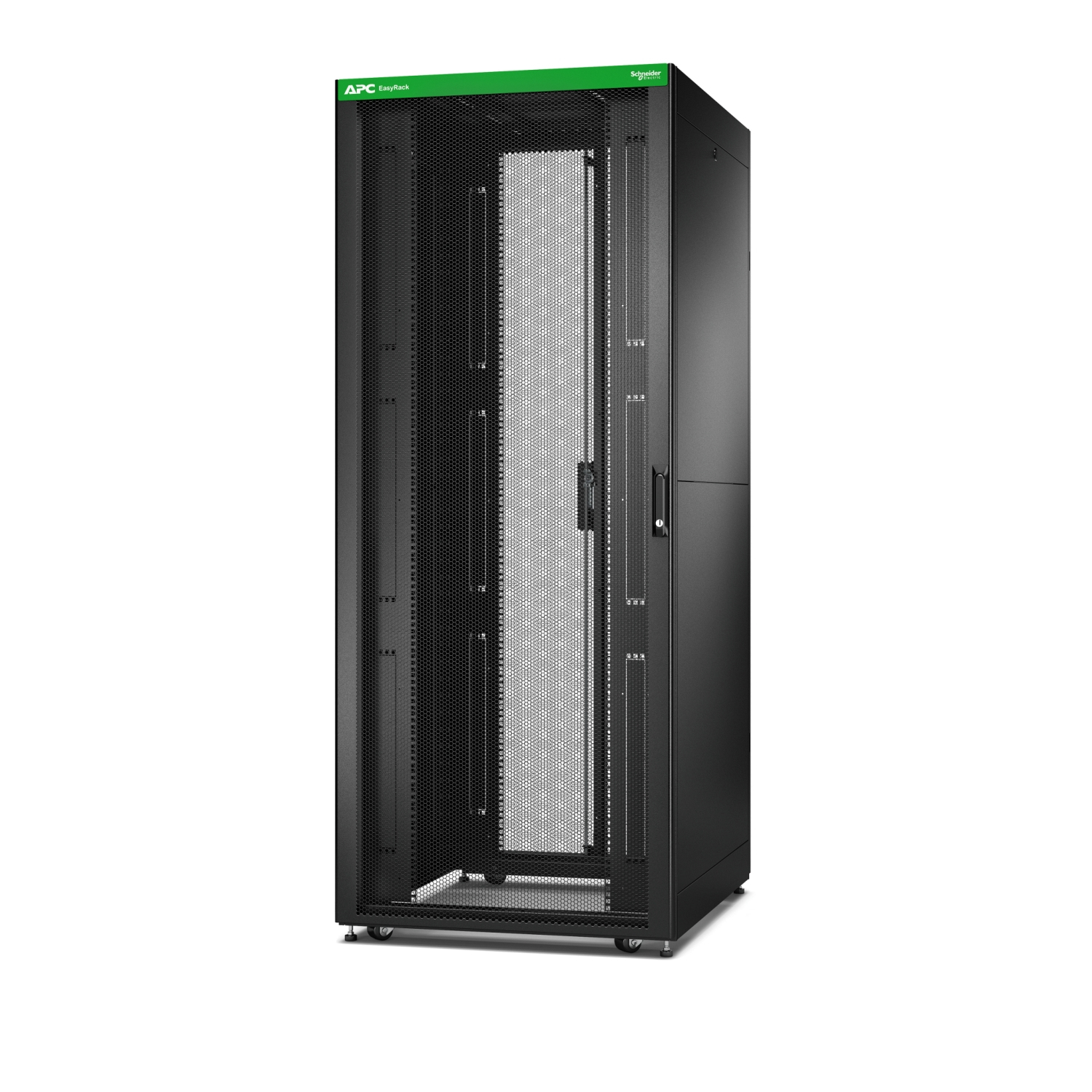 APC NetShelter Easy ER8282 - 42U/HE, 800mm(b) x 800mm(d) 19" IT rack, met zijpanelen afbeelding