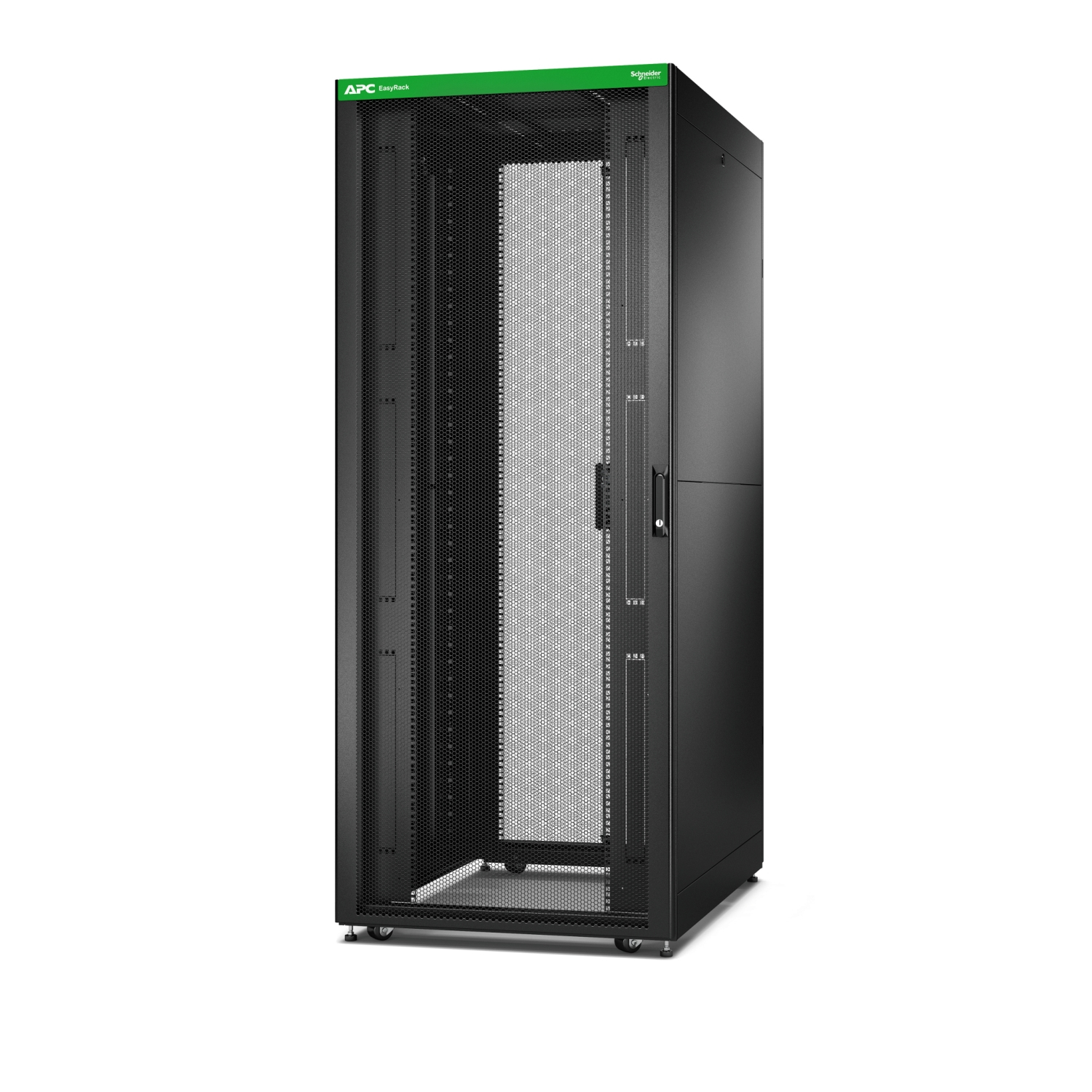 APC NetShelter Easy ER8222 - 42U/HE, 800mm(b) x 1200mm(d) 19" IT rack, met zijpanelen afbeelding