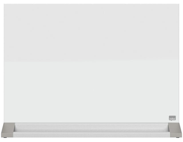 Desktop glasbord Nobo vrijstaand magnetisch 58,5x44,7cm afbeelding