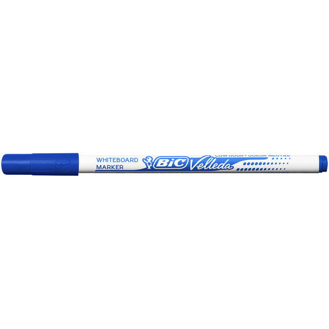Whiteboardmarker Bic Velleda 1721 rond fijn blauw afbeelding