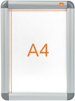 Kliklijst Nobo Essence A4 aluminium-3