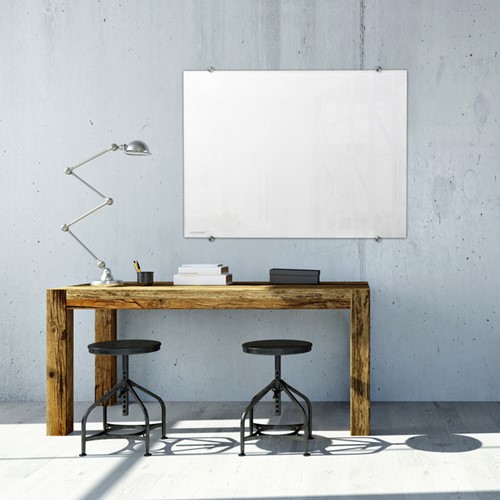Glasbord Legamaster 90x120cm wit-2