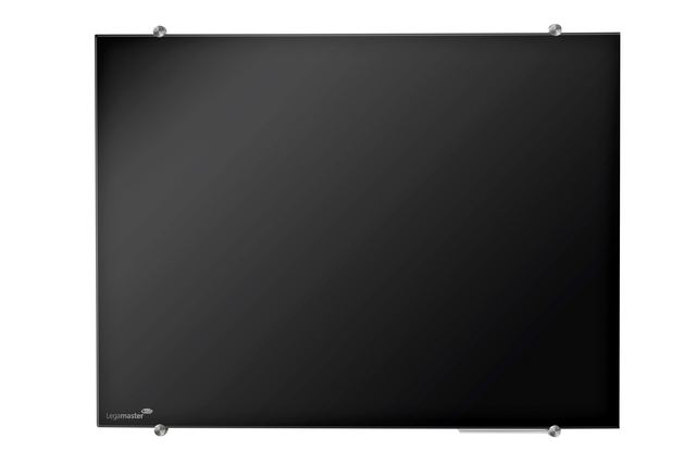Glasbord Legamaster 90x120cm zwart afbeelding