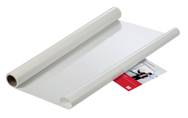 Whiteboard instant Nobo droog uitwisbare vellen wit 600x800mm afbeelding