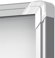 Vitrinekast Nobo draaideur voor buiten 4x A4 magnetisch-2
