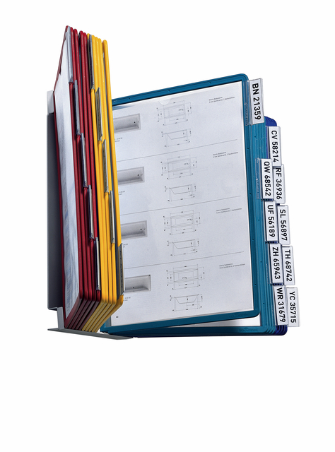 Wandelement Durable Vario Wall met 20-tassen A4 assorti afbeelding