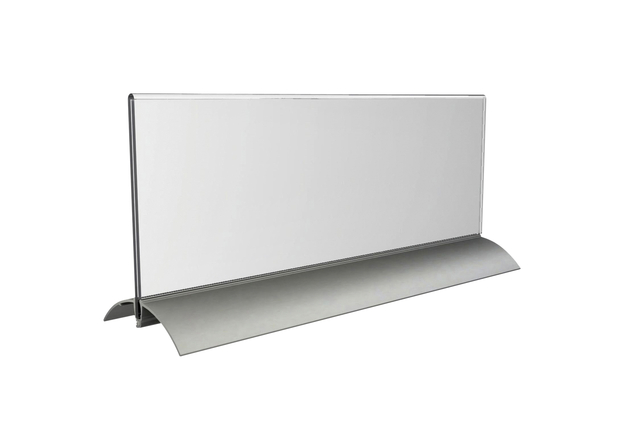 Tafelnaambord Europel 105x297mm acryl aluminium — Foto 2 van 2