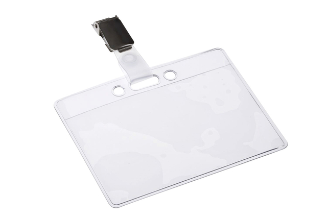 Badge Europel met strip en clip 90x60mm afbeelding