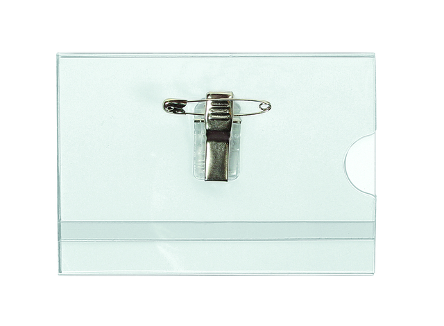 Badge Quantore met clip en speld 60x90mm afbeelding