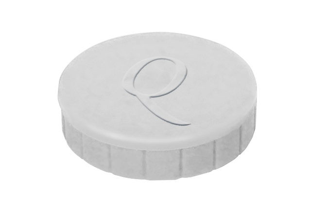 Magneet Quantore 20mm 300gram wit 10 stuks afbeelding