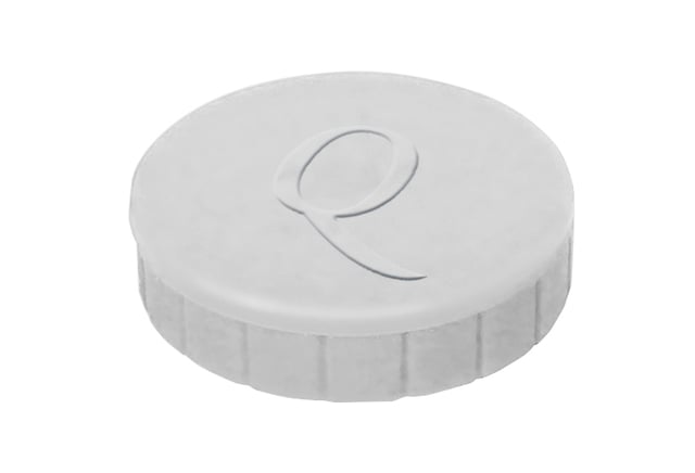 Magneet Quantore 32mm 800gram wit 10 stuks afbeelding