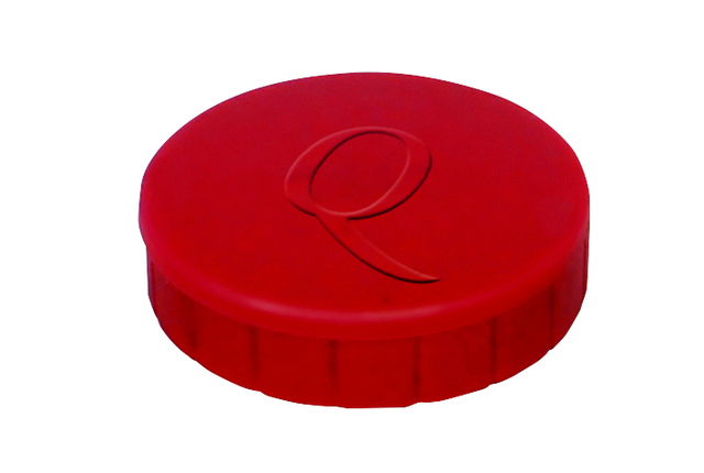 Magneet Quantore 20mm 300gram rood 10 stuks afbeelding