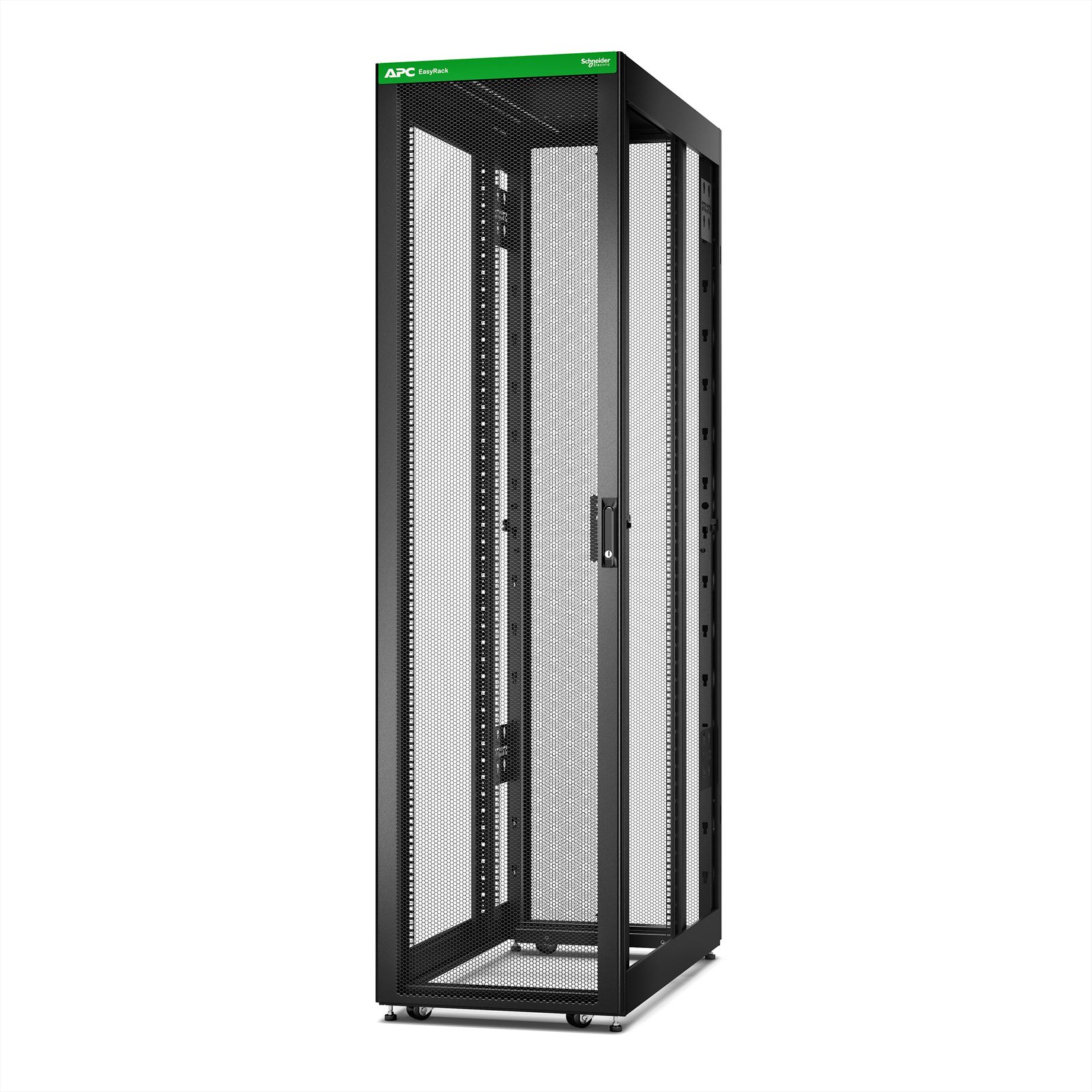 APC NetShelter Easy ER6820 - 48U/HE, 600mm(b) x 1200mm(d) 19" IT rack, zonder zijpanelen afbeelding