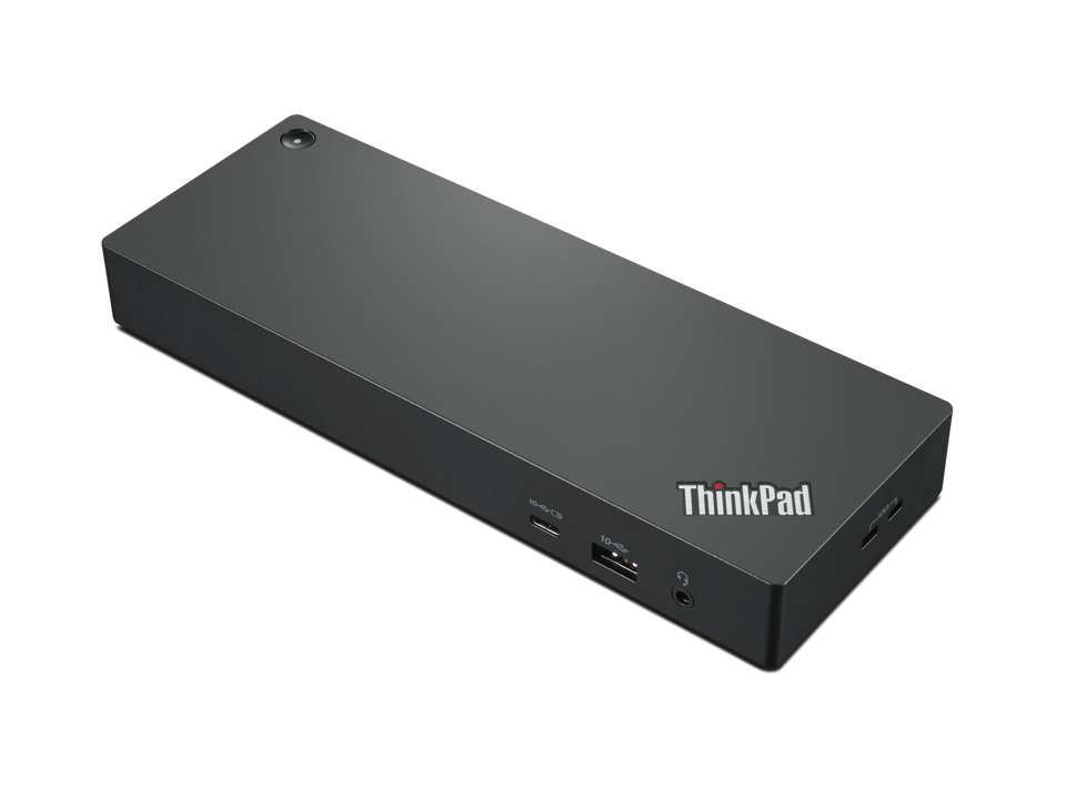 Lenovo 40B00300EU laptop dock & poortreplicator Bedraad Thunderbolt 4 Zwart, Rood afbeelding