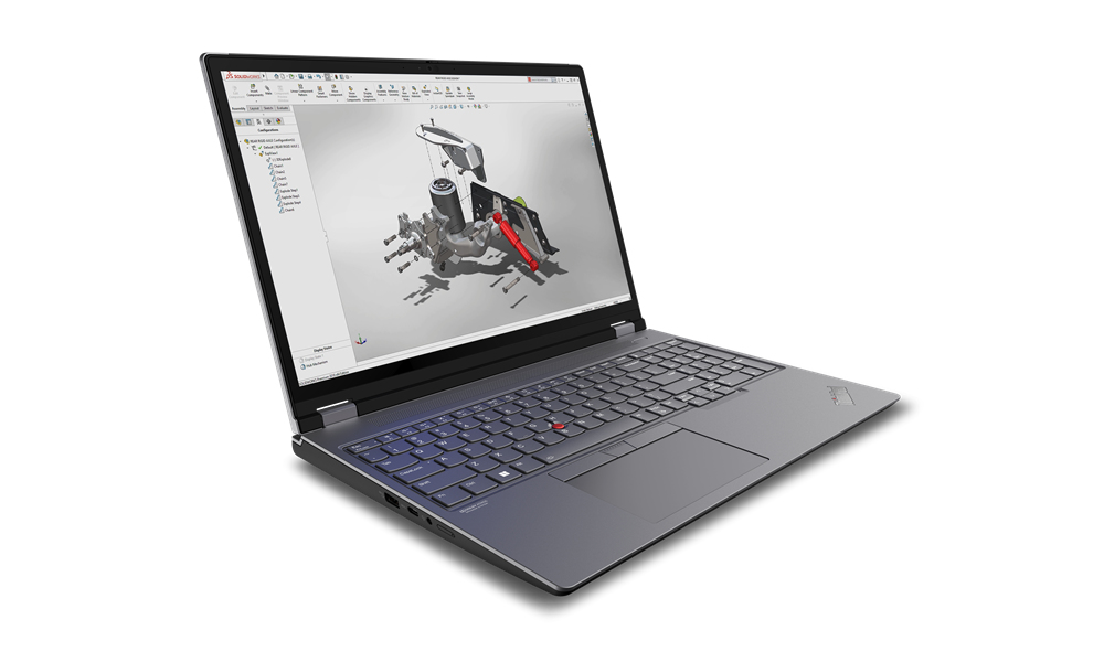 Lenovo ThinkPad P16 Intel Core™ i7-13700HX Mobiel werkstation 40 6 cm (16") WUXGA 16 GB DDR5-SDRAM 512 GB SSD NVIDIA RTX A1000 Wi-Fi 6E (802.11ax) Windows 11 Pro Grijs Zwart