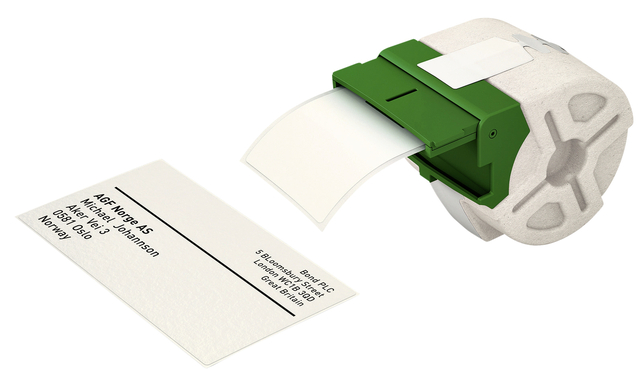 Etiket Leitz icon labelprint papier 59mmx102mm wit 225 stuks afbeelding