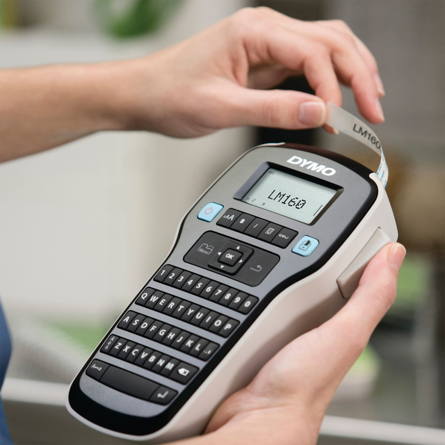 Labelprinter Dymo LabelManager 160 draagbaar qwerty 12mm zwart — Foto 2 van 2