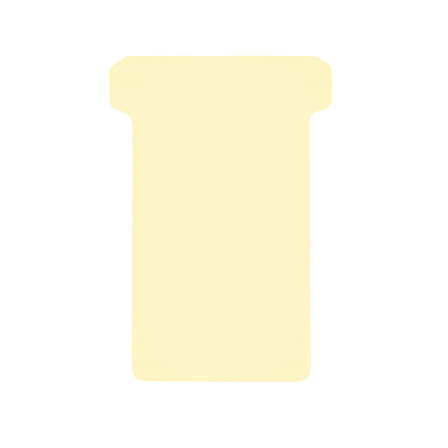 T-kaart Djois formaat 2 48mm beige 100 stuks afbeelding