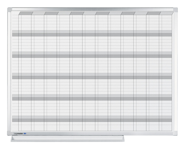 Planbord Legamaster professional jaarplanner hor 90x120cm afbeelding