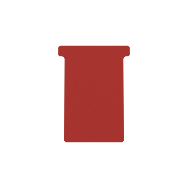 T-kaart Djois formaat 3 77mm rood 100 stuks afbeelding