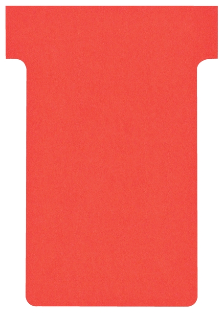 T-kaart Nobo nr.2 48mm rood 100 stuks afbeelding