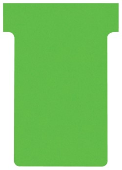 T-kaart Nobo nr.2 48mm groen 100 stuks