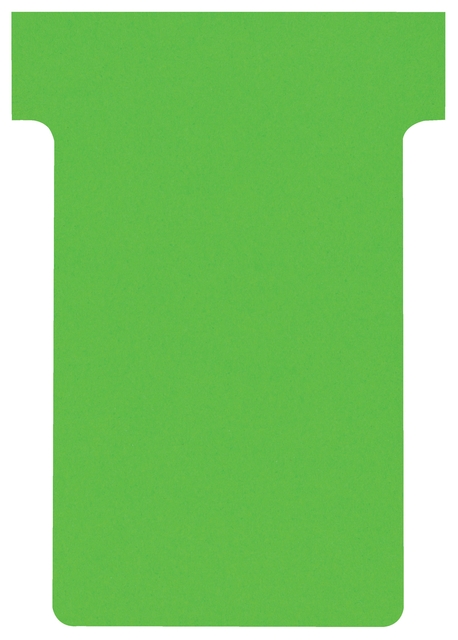 T-kaart Nobo nr.2 48mm groen 100 stuks afbeelding