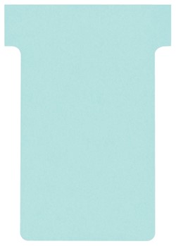 T-kaart Nobo nr.2 48mm blauw 100 stuks