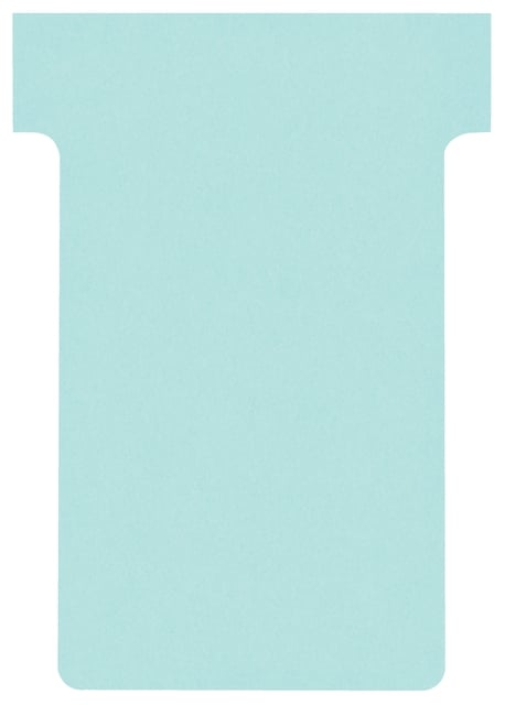 T-kaart Nobo nr.2 48mm blauw 100 stuks afbeelding