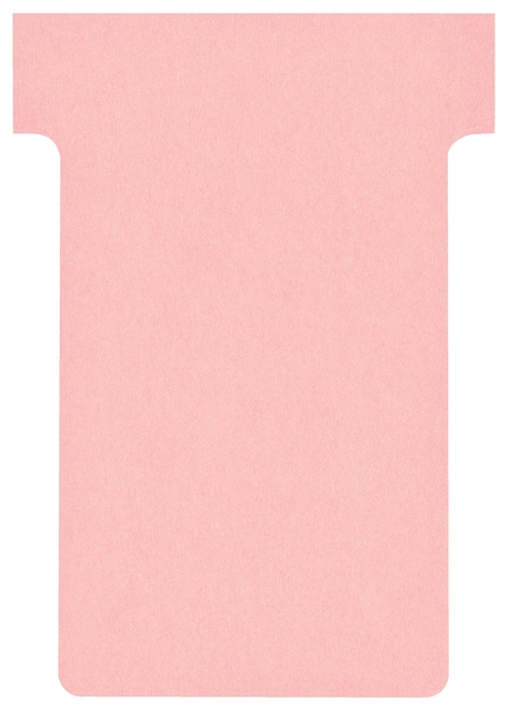 T-kaart Nobo nr.2 48mm roze 100 stuks afbeelding