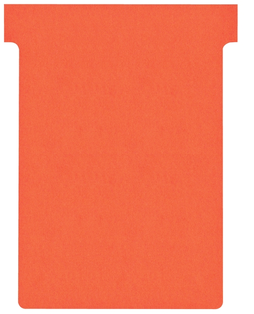 T-kaart Nobo nr.3 80mm rood 100 stuks afbeelding