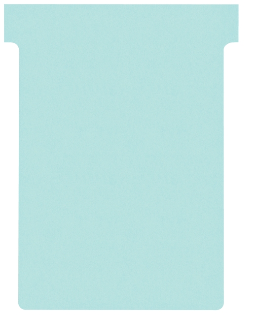 T-kaart Nobo nr.3 80mm blauw 100 stuks afbeelding