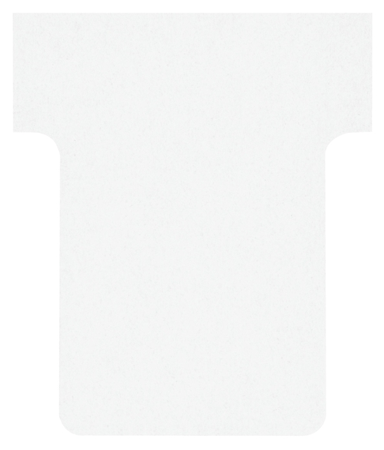 T-kaart Nobo nr 1.5 36mm wit 100 stuks afbeelding