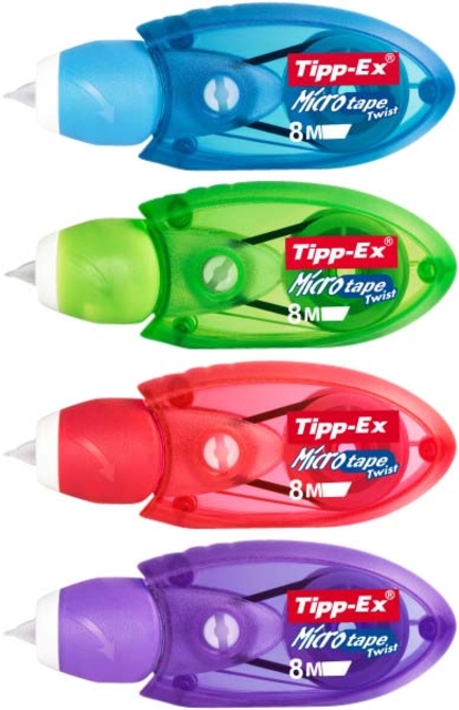 Correctieroller Tipp-ex micro twist 5mmx8m valuepack 40+20 gratis afbeelding