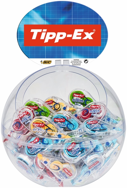 Correctieroller Tipp-ex mini pocket mouse 5mmx6m display à 30 +10 stuks gratis afbeelding