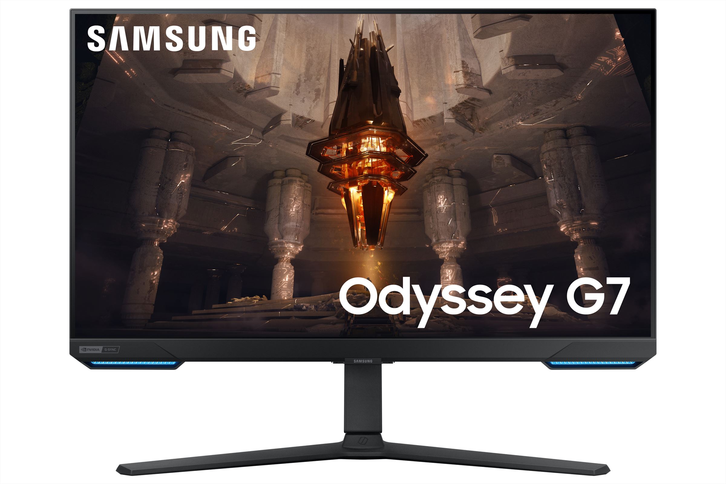 Samsung 32" Odyssey G7 G70B UHD 144Hz Gaming Monitor afbeelding