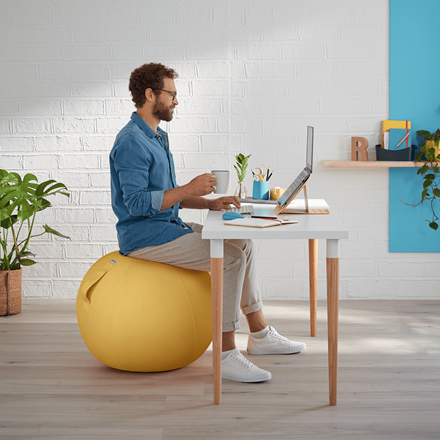 Leitz Ergo Cosy Geel Binnen Rond X — Foto 2 van 2