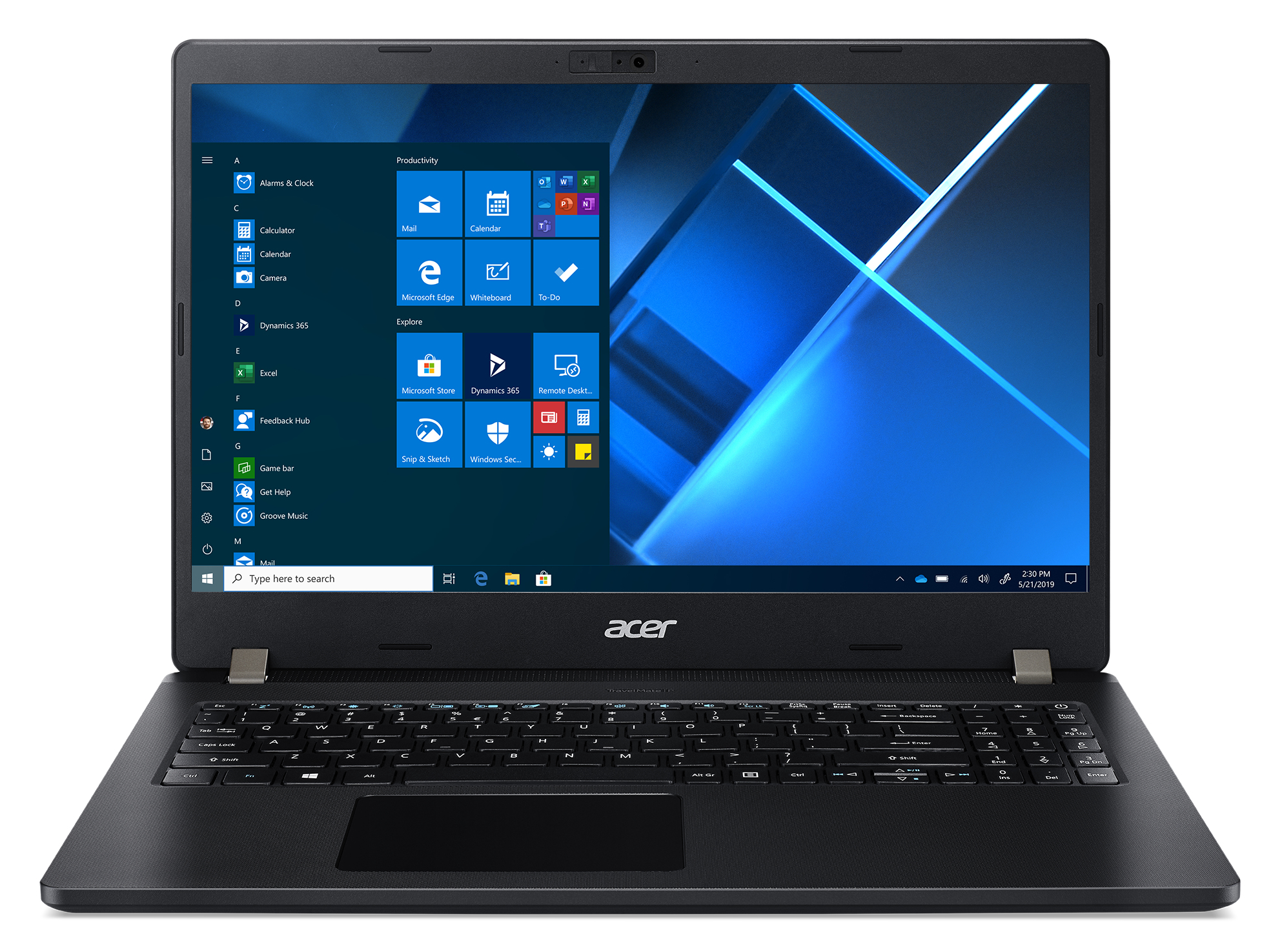 Acer TravelMate P2 TMP215-53-36A4 Intel® Core™ i3 i3-1115G4 Laptop 39,6 cm (15.6") Full HD 8 GB DDR4-SDRAM 256 GB SSD Wi-Fi 6 (802.11ax) Windows 10 Pro Zwart afbeelding