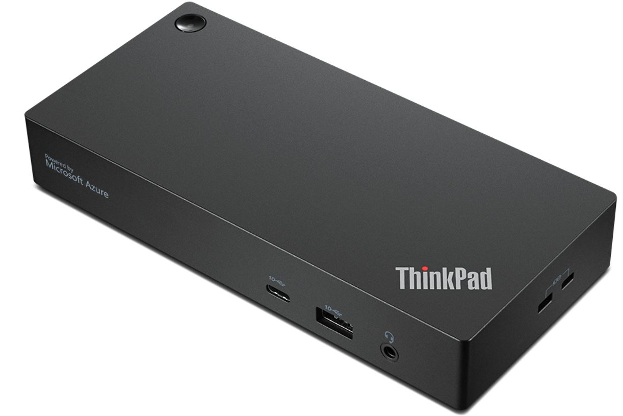 Lenovo ThinkPad Universal USB-C Smart Dock Bedraad Thunderbolt 4 Zwart afbeelding