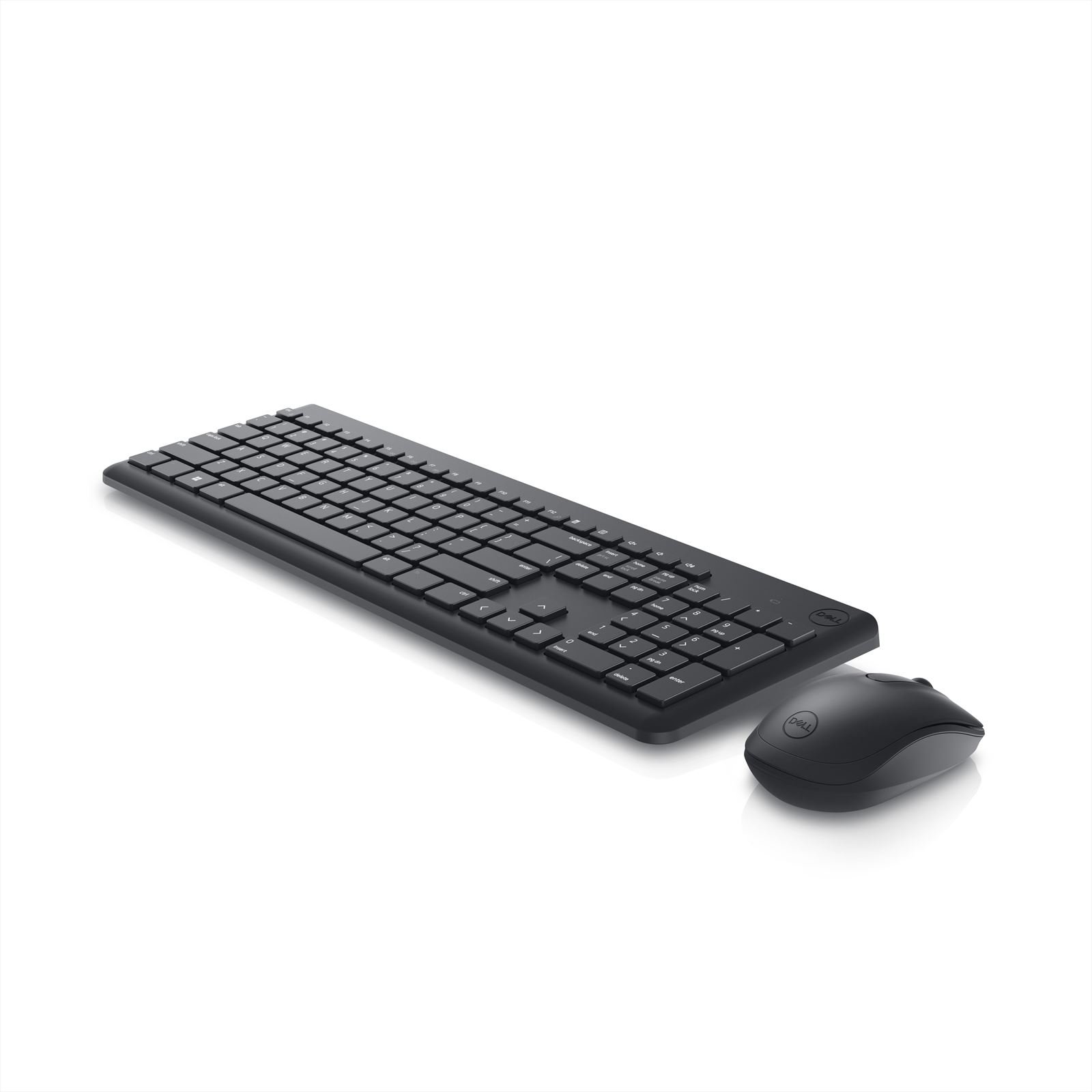 Dell KM3322W toetsenbord Inclusief muis Kantoor RF Draadloos US International Zwart