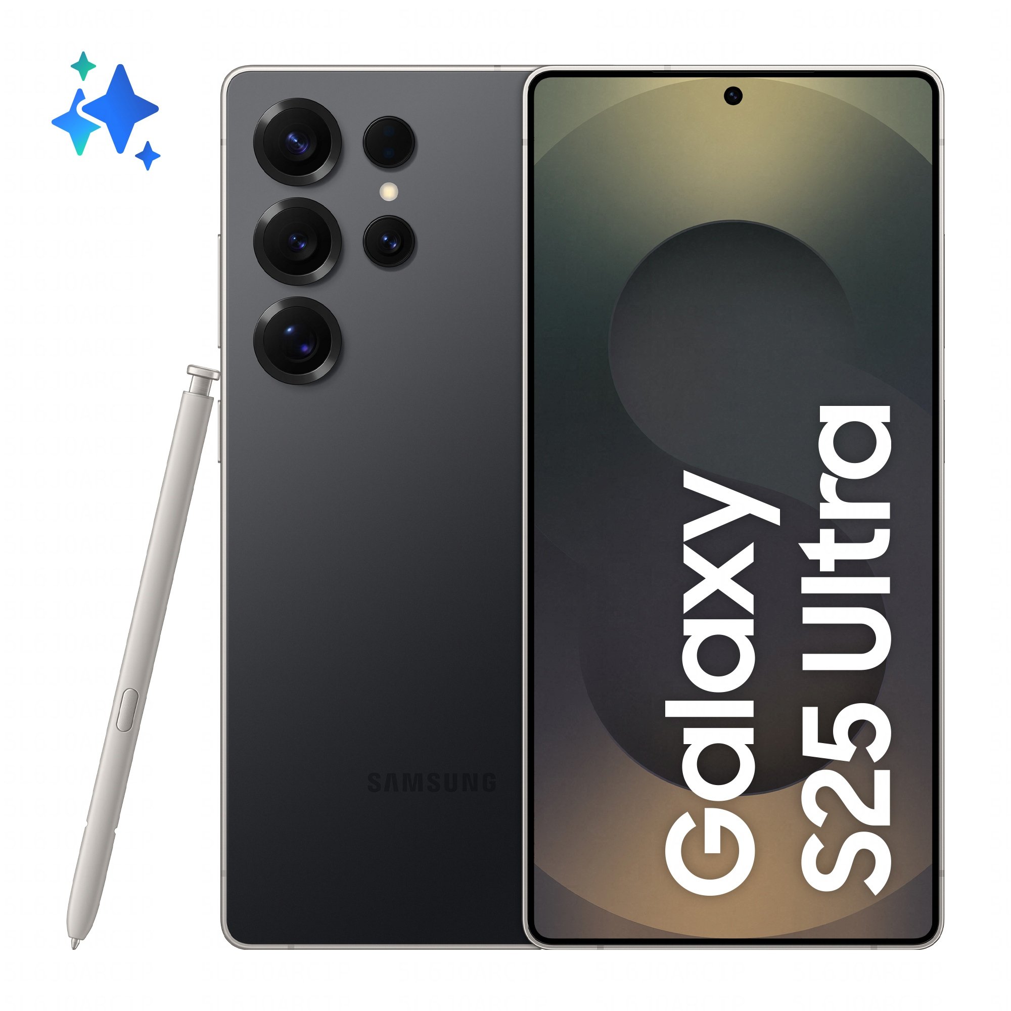 Samsung Galaxy S25 Ultra 17,5 cm (6.9") Dual SIM Android 15 5G USB Type-C 12 GB 512 GB 5000 mAh Zwart, Titanium afbeelding
