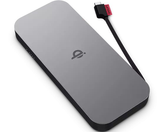 Lenovo 40ALLG1WWW powerbank Lithium-Ion (Li-Ion) 10000 mAh Draadloos opladen Zwart afbeelding