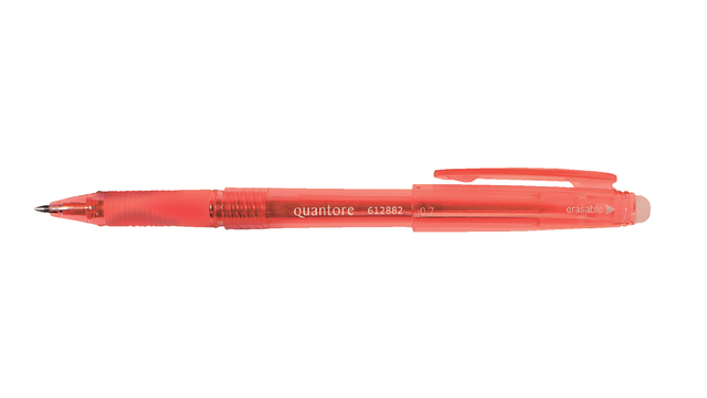 Gelschrijver Quantore erasable 0.7mm rood afbeelding