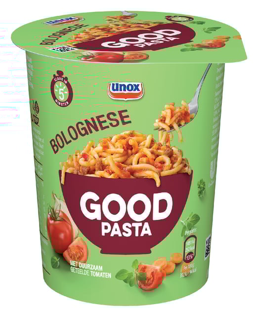 Good Pasta Unox spaghetti bolognese cup afbeelding