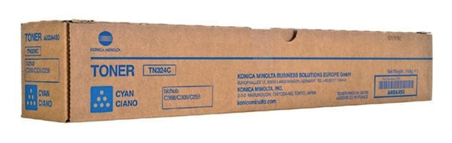 Tonercartridge Konica Minolta A8DA450 TN-324C blauw afbeelding