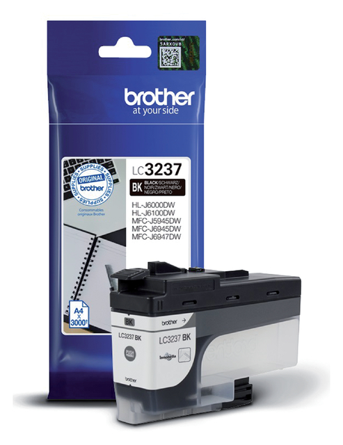 Inktcartridge Brother LC-3237BK zwart afbeelding
